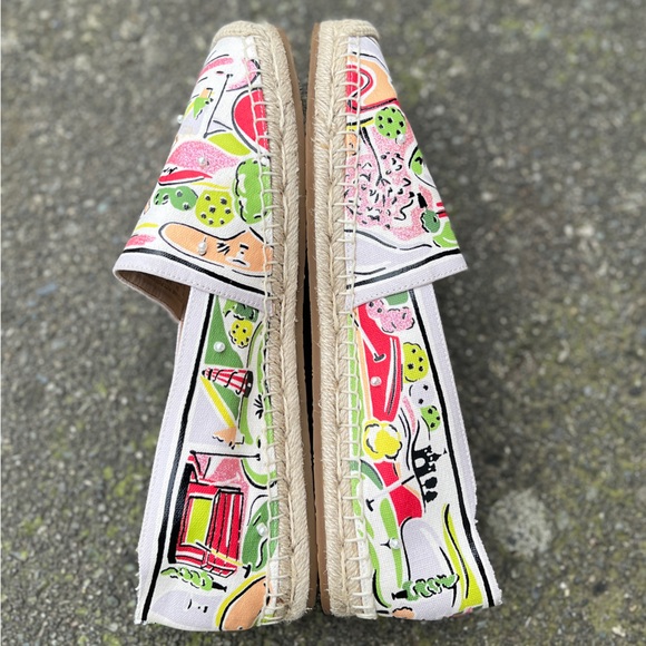 Kate Spade New York Putt Putt Espadrille slip-on Sz 8.5 - Picture 6 of 8
